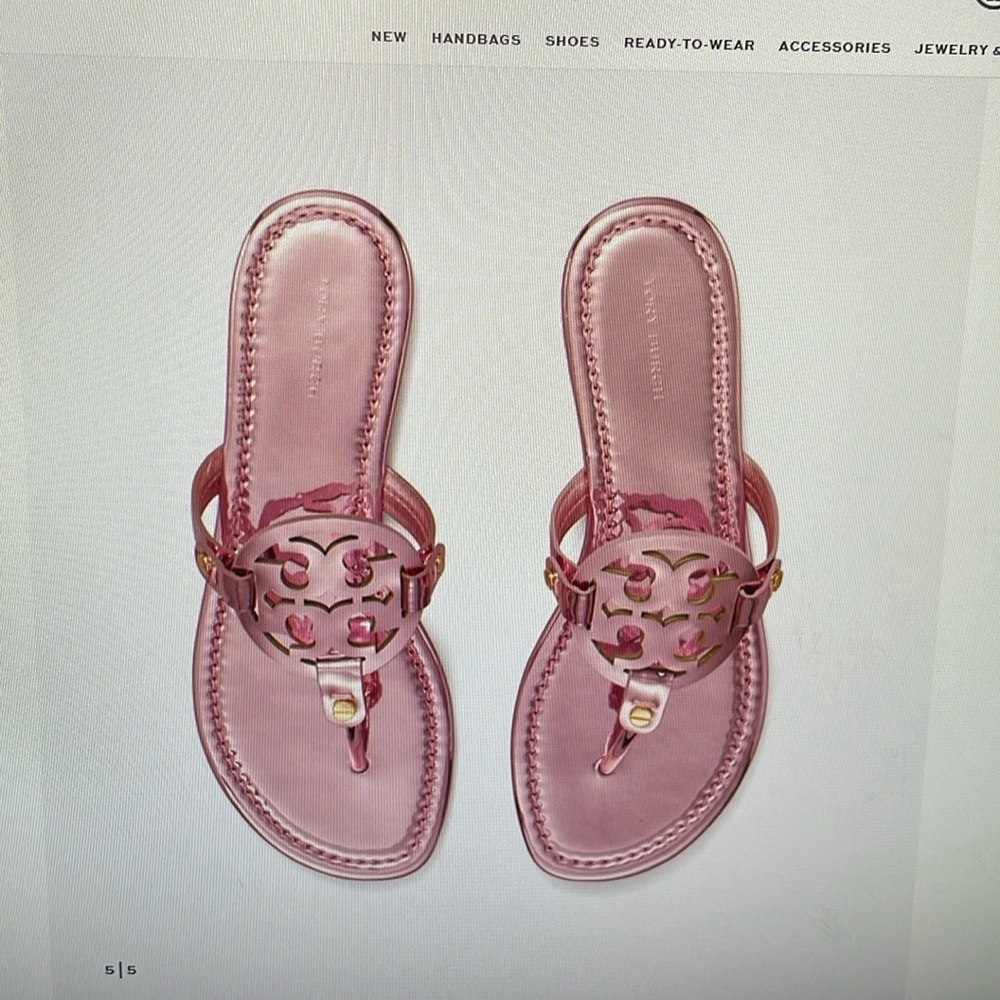 Miller Metallic Sandal, petunia